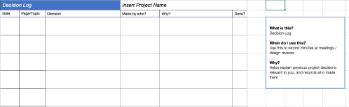 FlightGlobal design desicion log